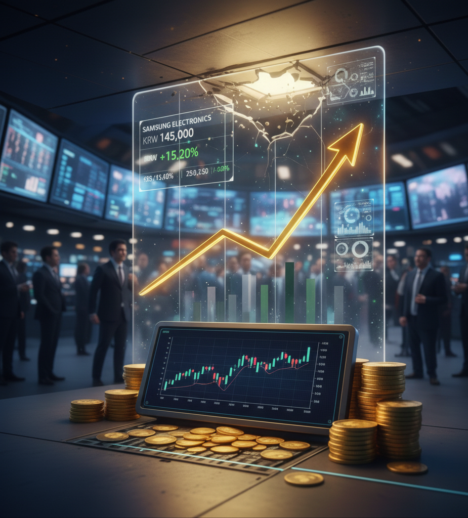 삼성전자 역대급 실적 발표, 주가 상승 이유